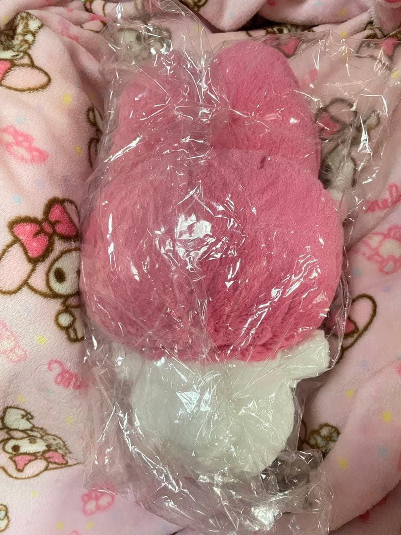 マイメロ　ぬいぐるみ　ピンク