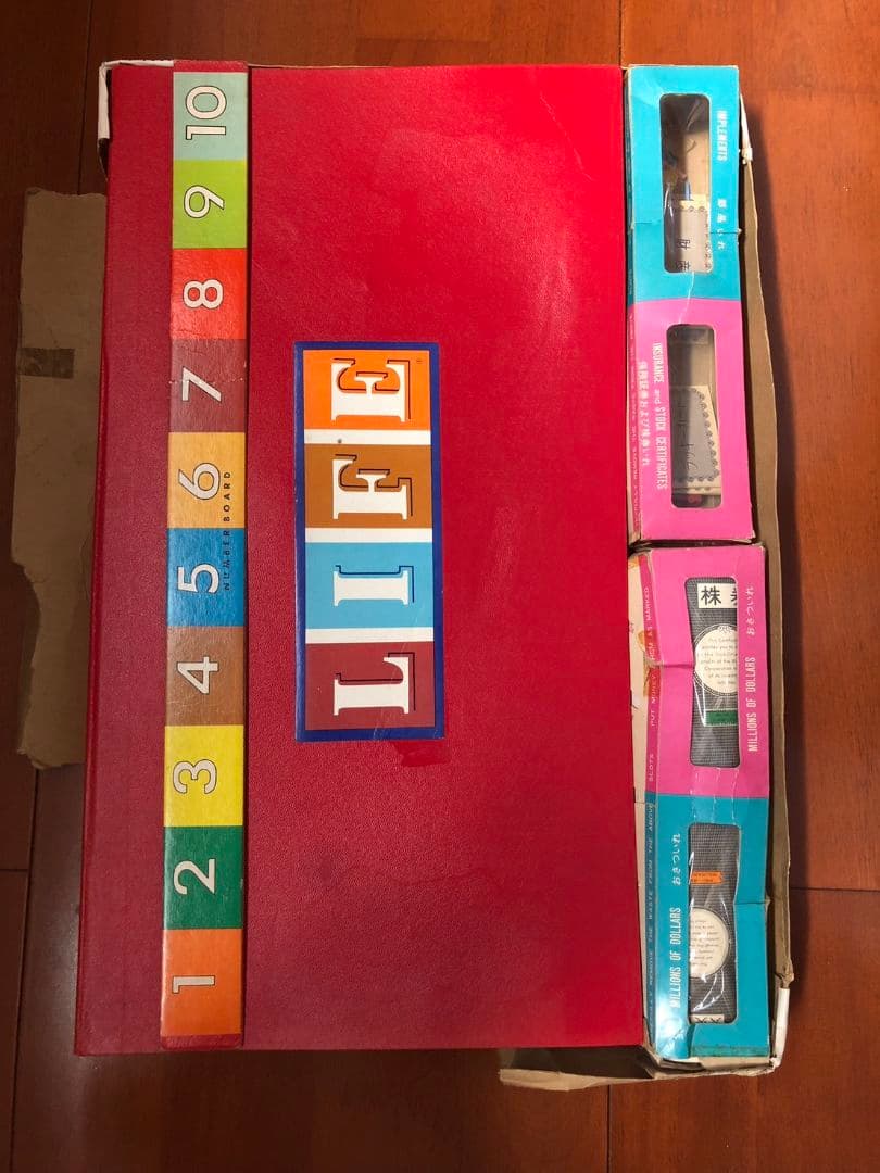 人生ゲーム初代版　昭和　当時物　レア　貴重品