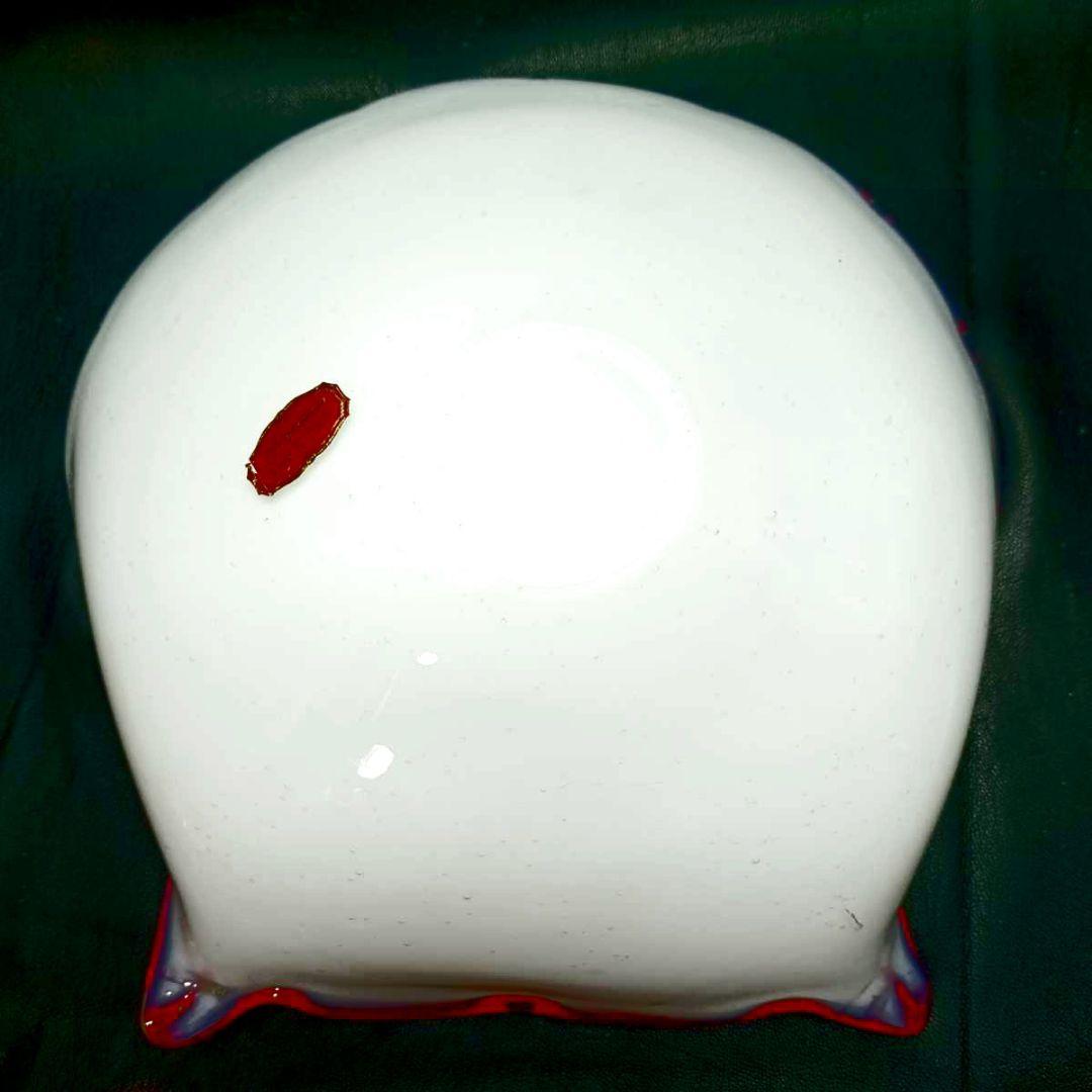 MURANO ムラノ ミルフィオリ崩し シェル ホタテ貝形 貝殻 モチーフ 皿