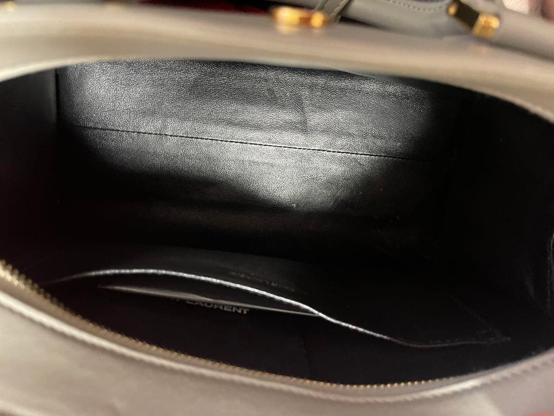 美品　イヴサンローラン　ベイビー　モノグラム　カバス　バッグ　ショルダーバッグ