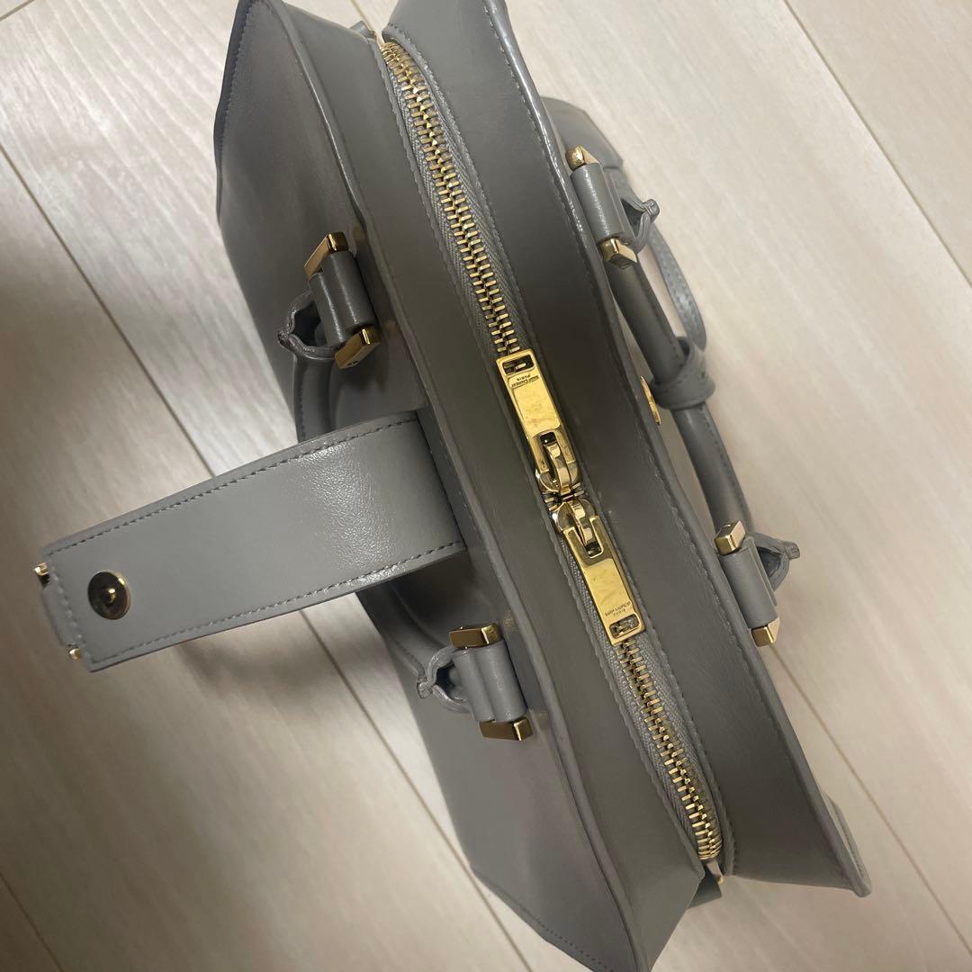 美品　イヴサンローラン　ベイビー　モノグラム　カバス　バッグ　ショルダーバッグ