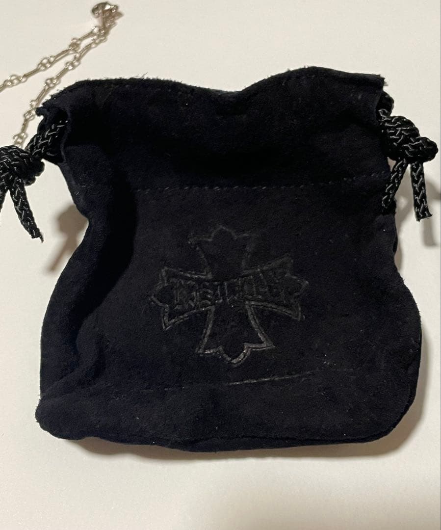 【販売終了品】氣志團 櫻十字 シルバーチャーム ネックレス