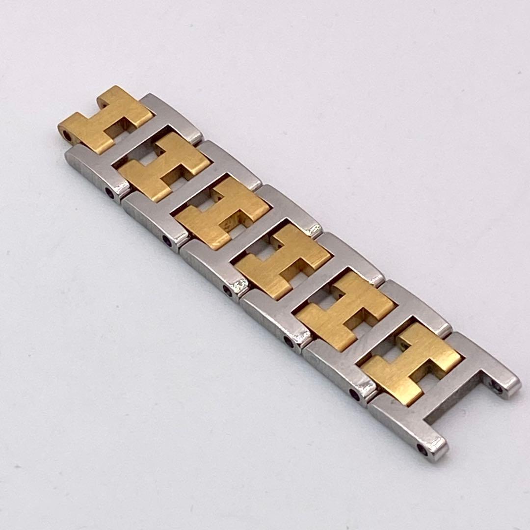 極美品✨ HERMES クリッパー 純正コマ 6個 12mm幅 コンビカラー