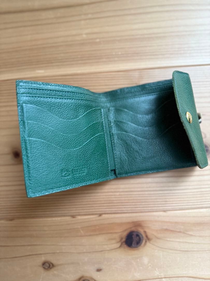 IL BISONTE イルビゾンテ　二つ折り財布 付属品あり