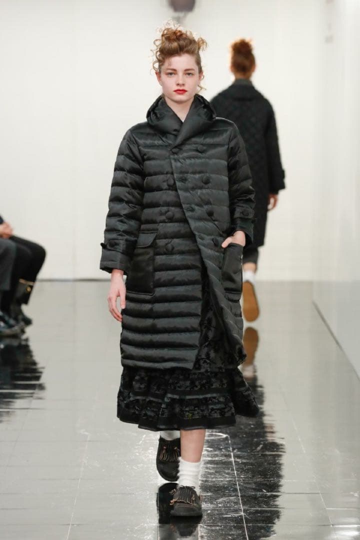 2018aw トリココムデギャルソン 花柄中綿フレアスカート