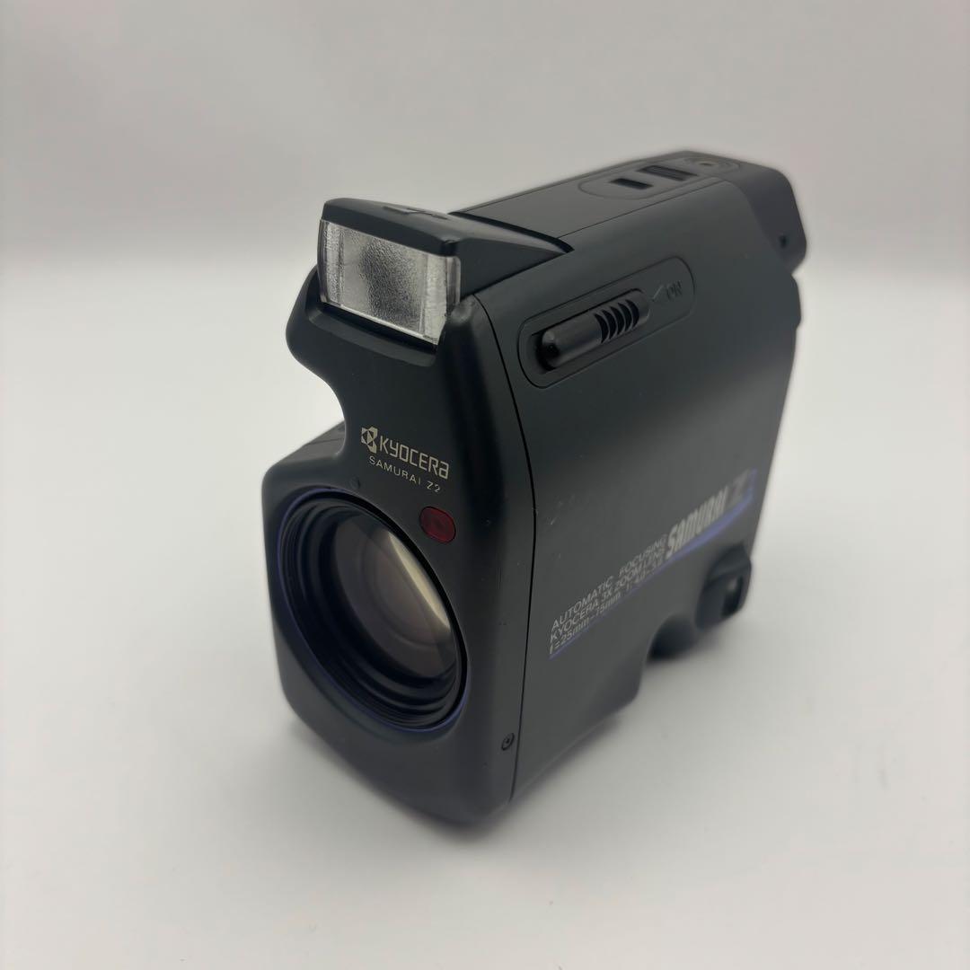 【希少】 京セラ SAMURAI Z2 コンパクトフィルムカメラ 新品電池付き
