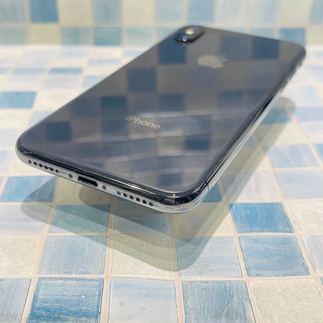 SIMフリー iPhoneX 256GB スペースグレイ 電池良好