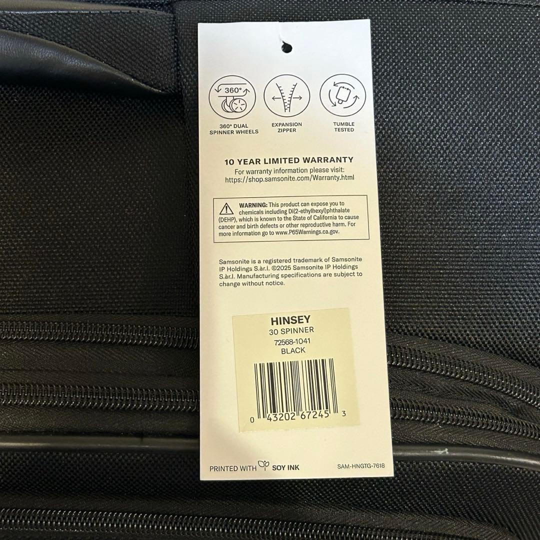 samsonite サムソナイト スーツケース ソフトケース 黒 大型 30