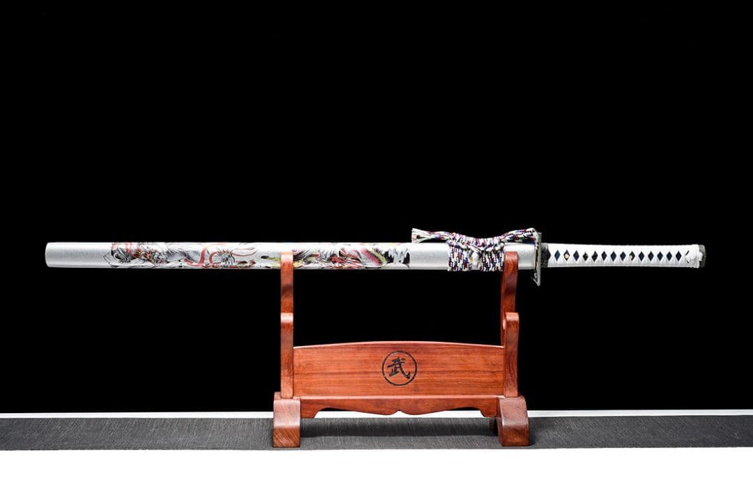 武具　刀装具　日本刀　模造刀 【七色の竜王】 横刀 直刀