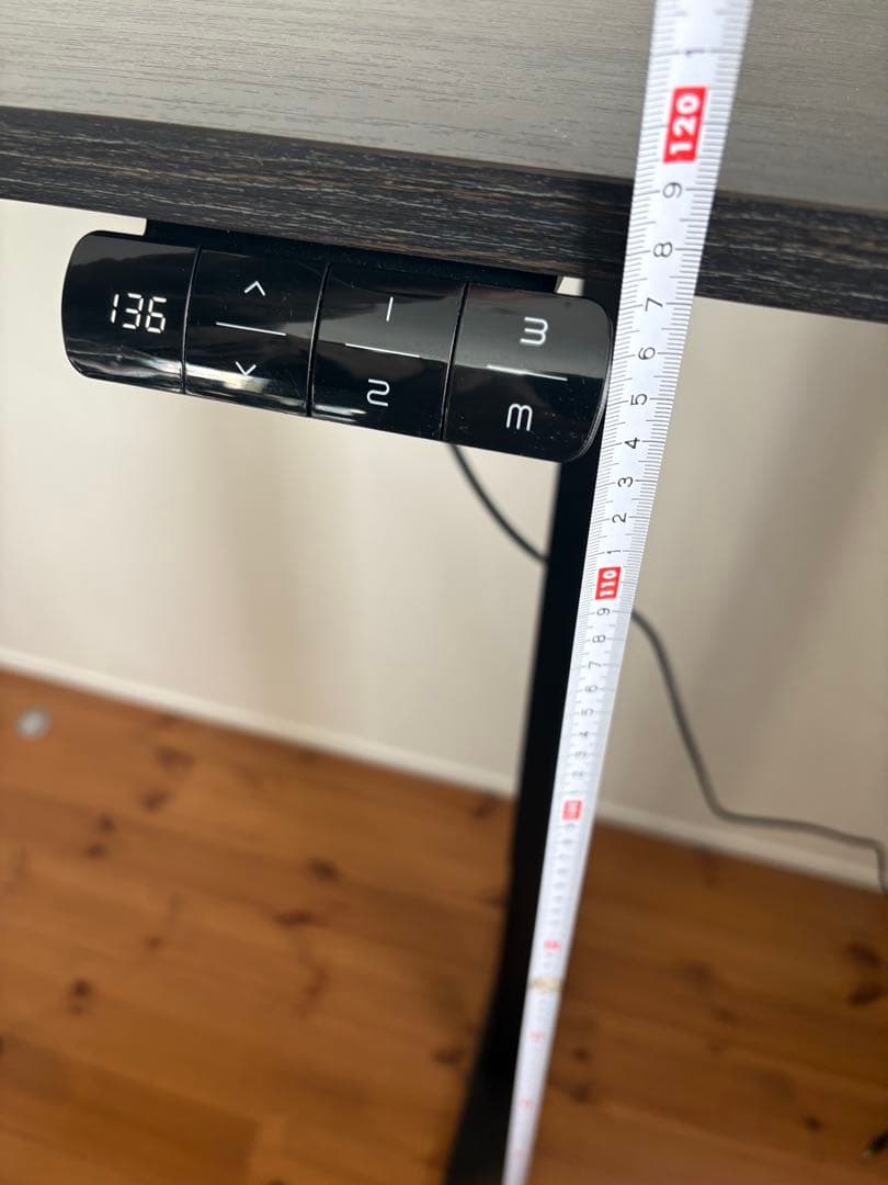 電動昇降デスク120×60cm Sunon 送料込