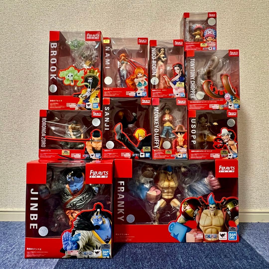 【新品・未開封】フィギュアーツzero 麦わらの一味　20周年記念　11体セット