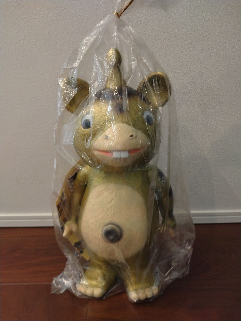 お値下げしました!!ブースカ 金色 フィギュア ソフビ 約39cm 未開封