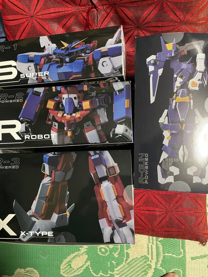 【開封・破損あり】RIOBOT 変形合体SRX・R-GUNセット