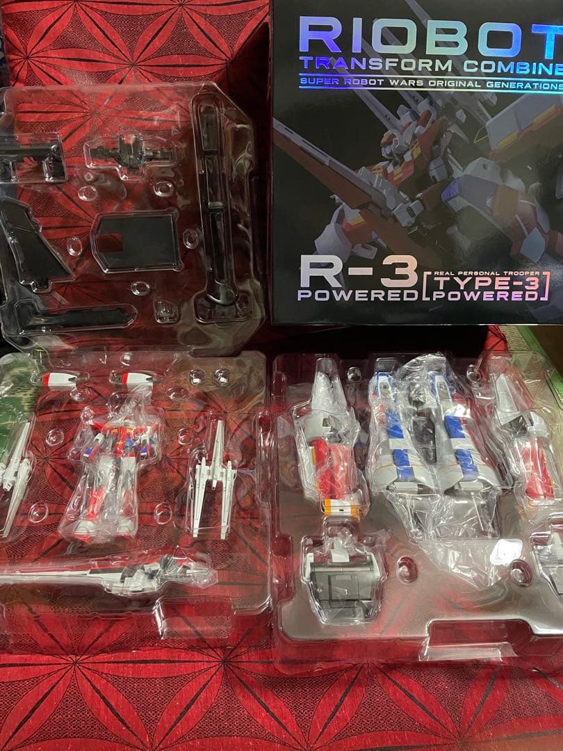 【開封・破損あり】RIOBOT 変形合体SRX・R-GUNセット