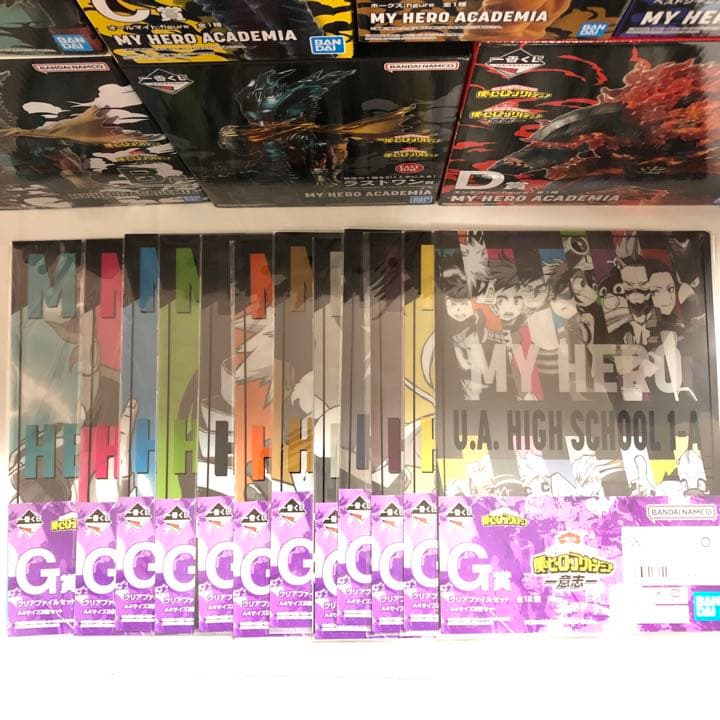 僕のヒーローアカデミア　ヒロアカ　一番くじ　意志　全賞　フルコンプ　コンプリート