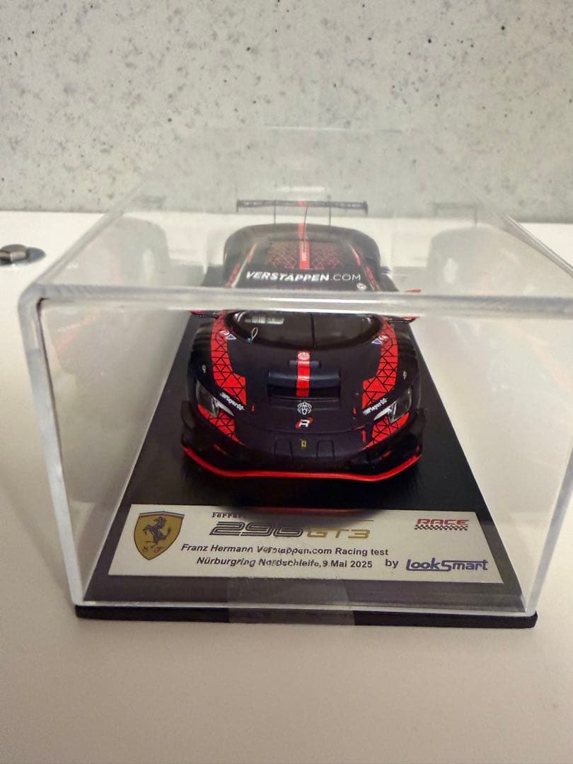 1/43 Ferrari296GT3 Franz Hermannフェルスタッペン