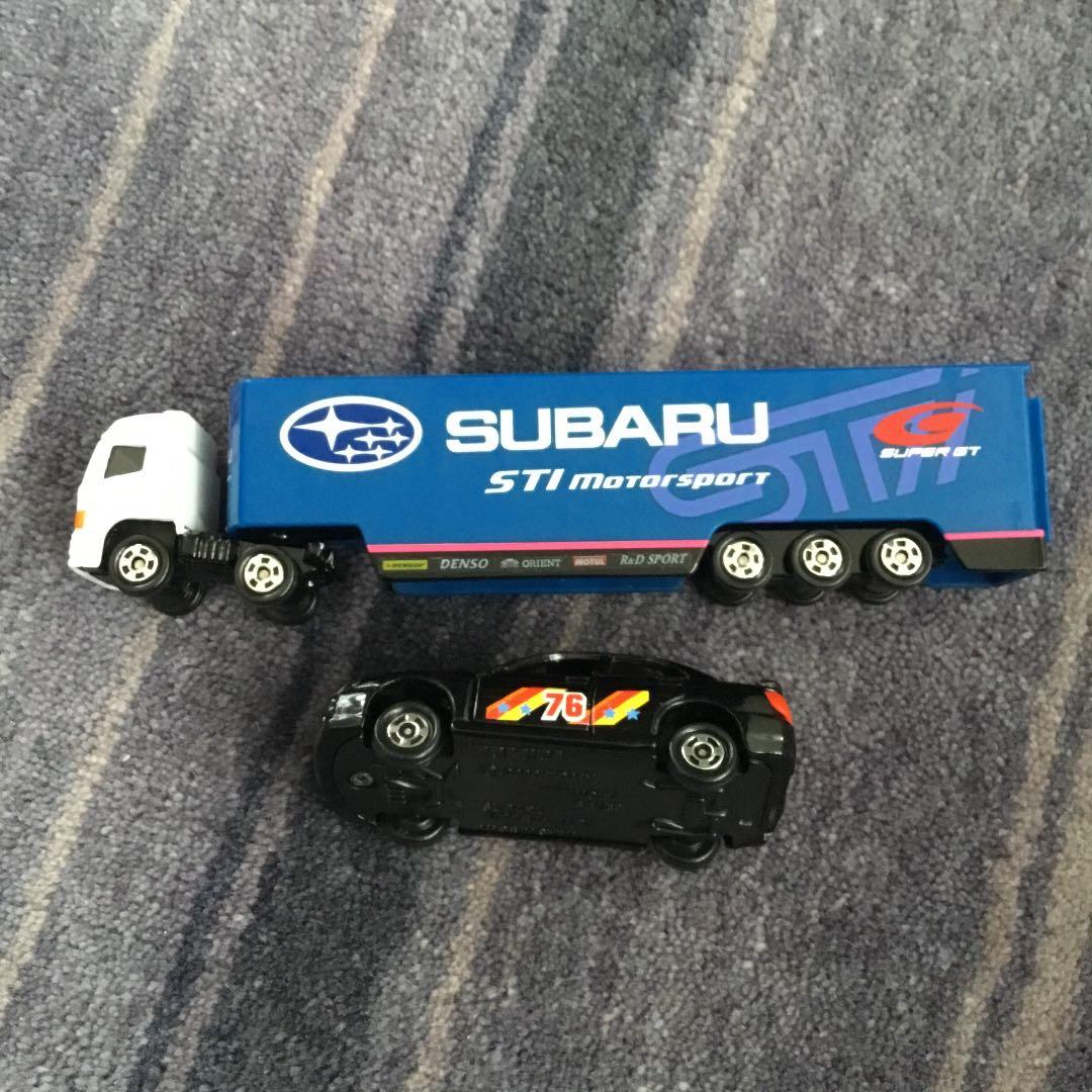 ミニカー　トミカ他　スバル車　多数セット