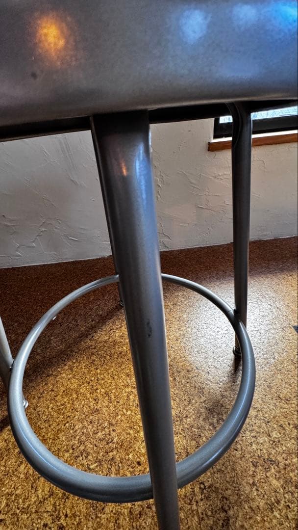 National Public Seating　丸椅子　スタッキングチェア　二脚