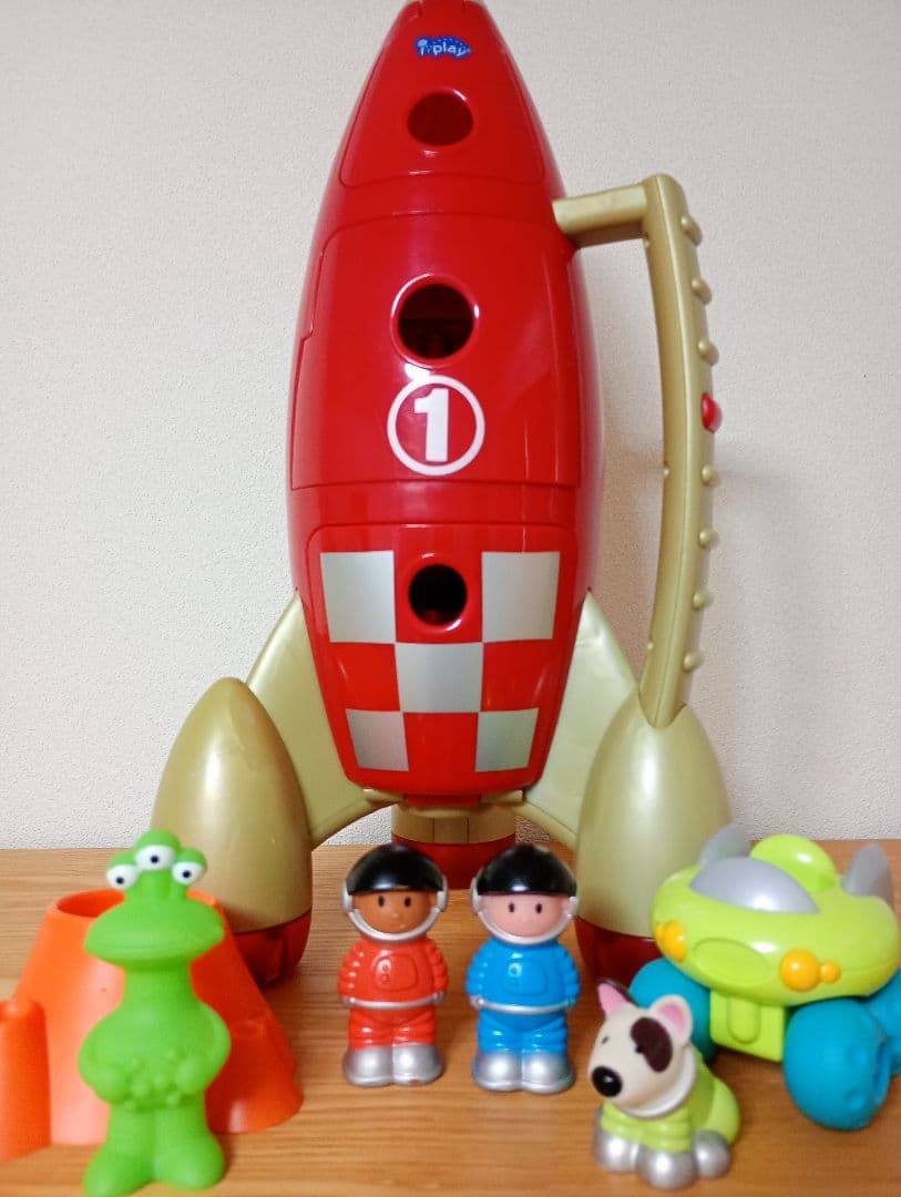 ロケット 宇宙船 約40cm Happyland Lift Off Rocket