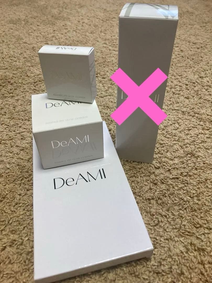 DeAMi ディアミー クッションファンデ(通常＋ミニ) &オリジナルミラー