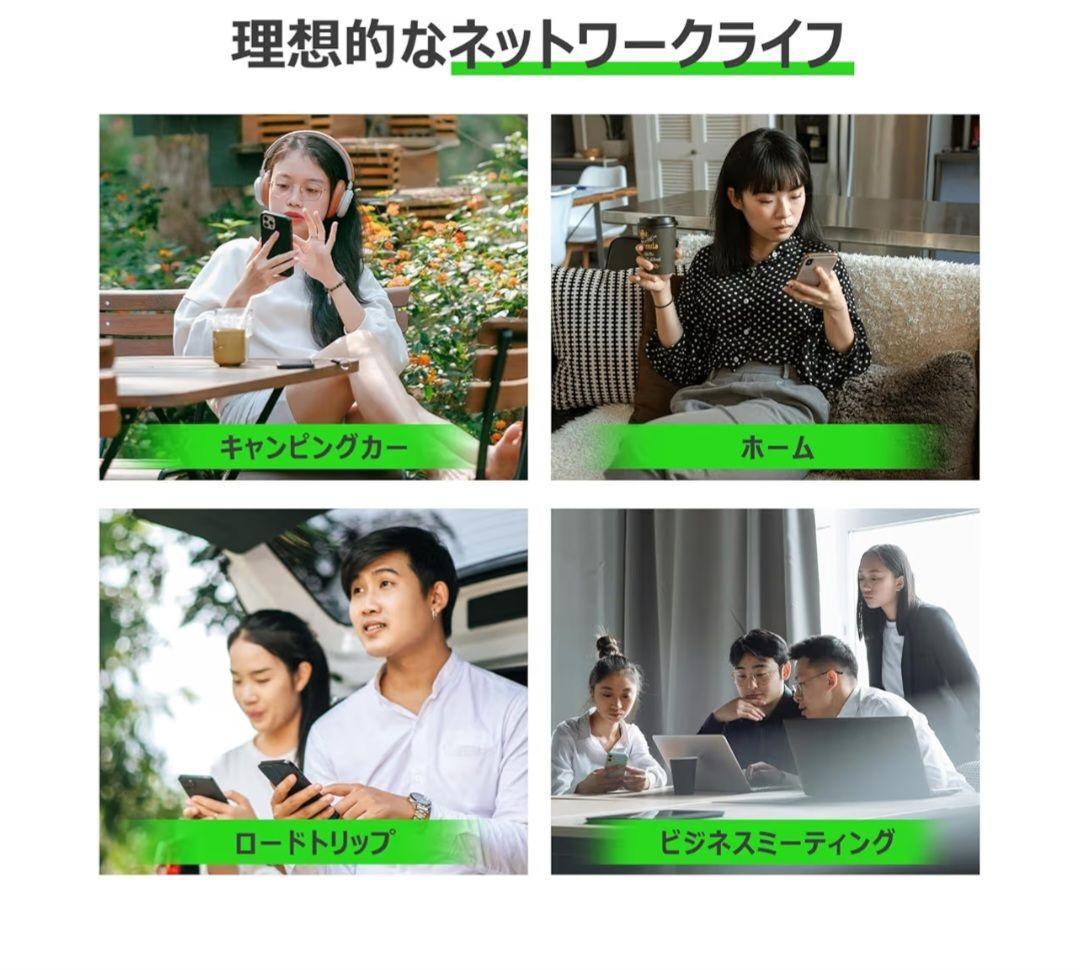 GlocalMeU3 モバイルルーター 4G対応 ポケットWi-Fi