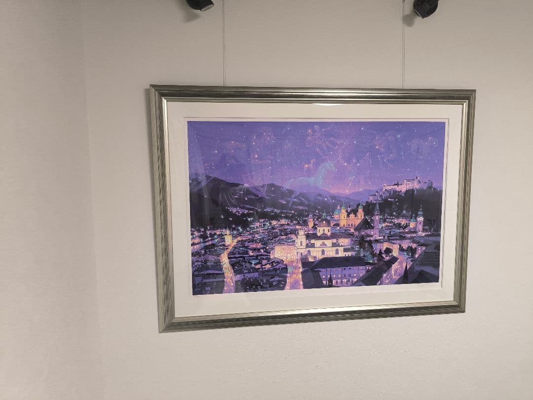 真作保証 / 笹倉鉄平 / スターアトラス北星図 / サイン入