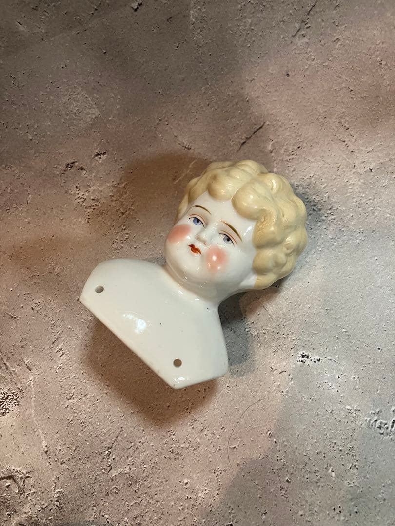 ドイツ　アンティーク　チャイナヘッドドール　大きいサイズ