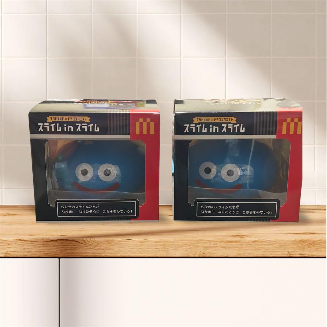 【事前抽選限定品】マクドナルド ドラゴンクエスト スライムインスライム 2個