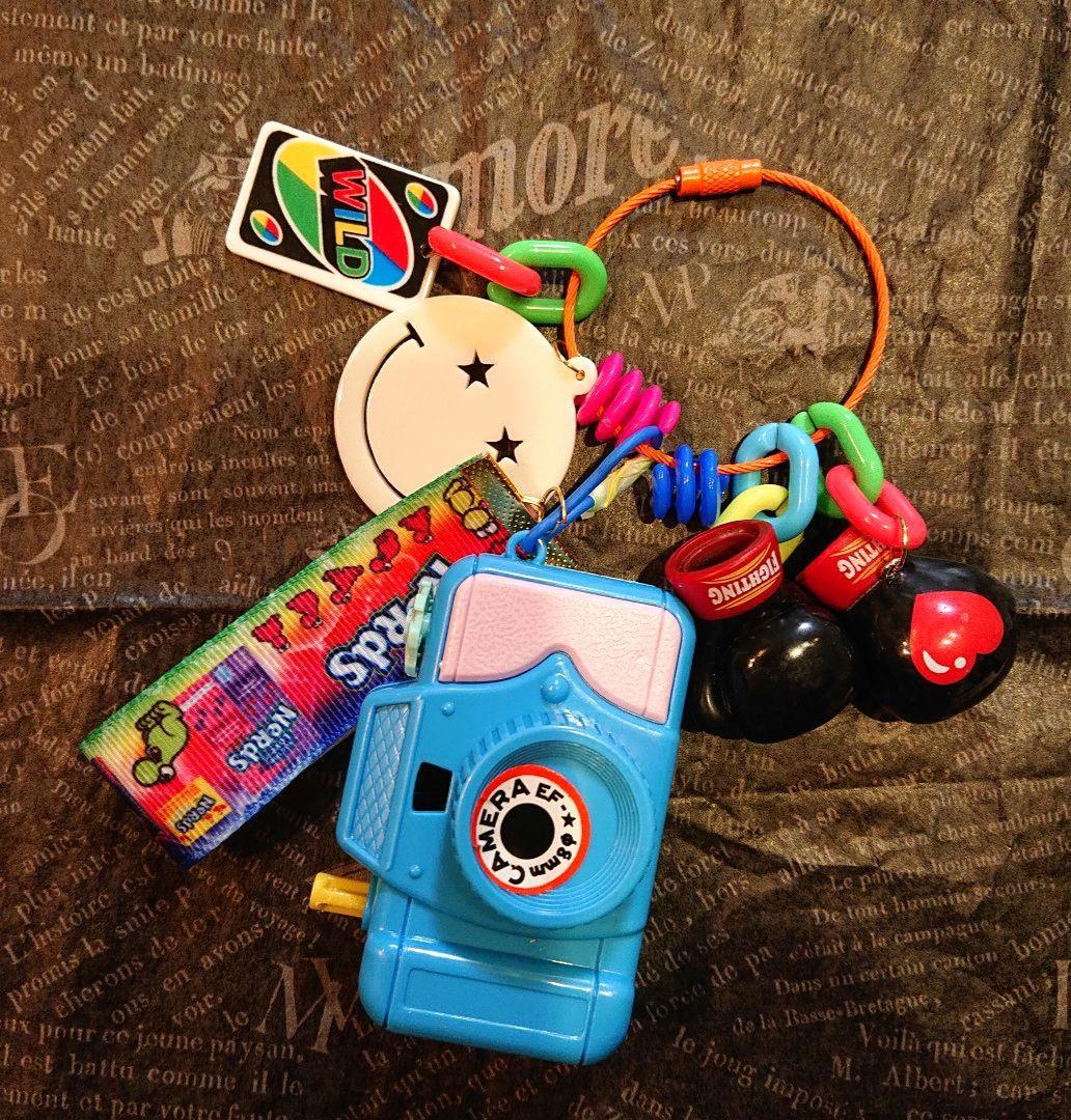 じゃらじゃらキーホルダー✨おもちゃで遊ぼ❗