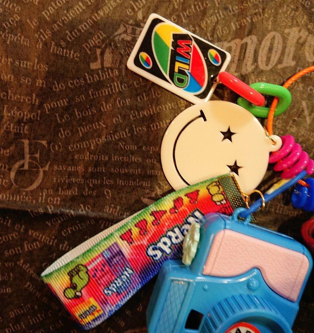 じゃらじゃらキーホルダー✨おもちゃで遊ぼ❗