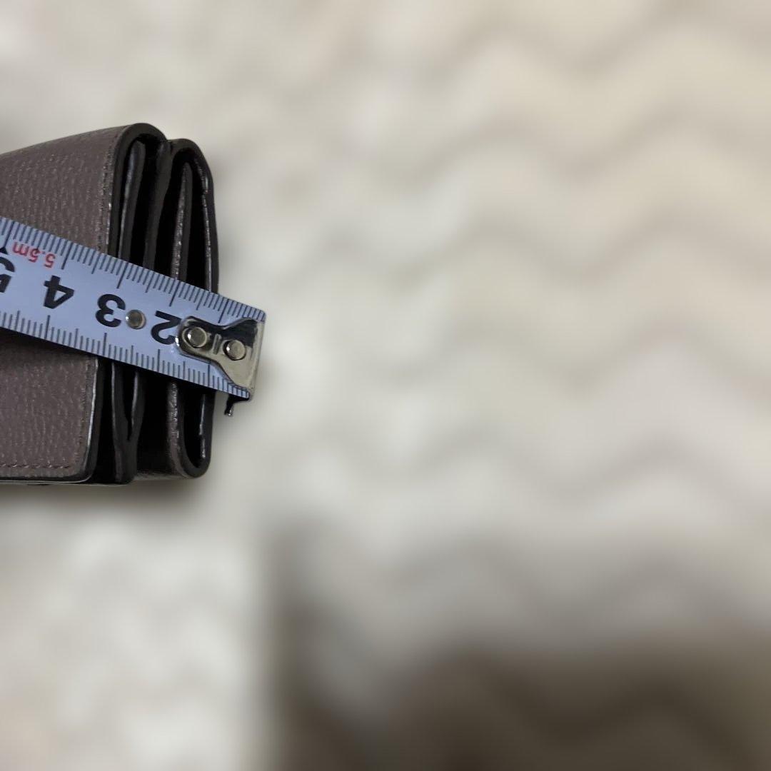 (美品)トリーバーチ　マックグロー　トライフォールド　ミニウォレット　折り財布