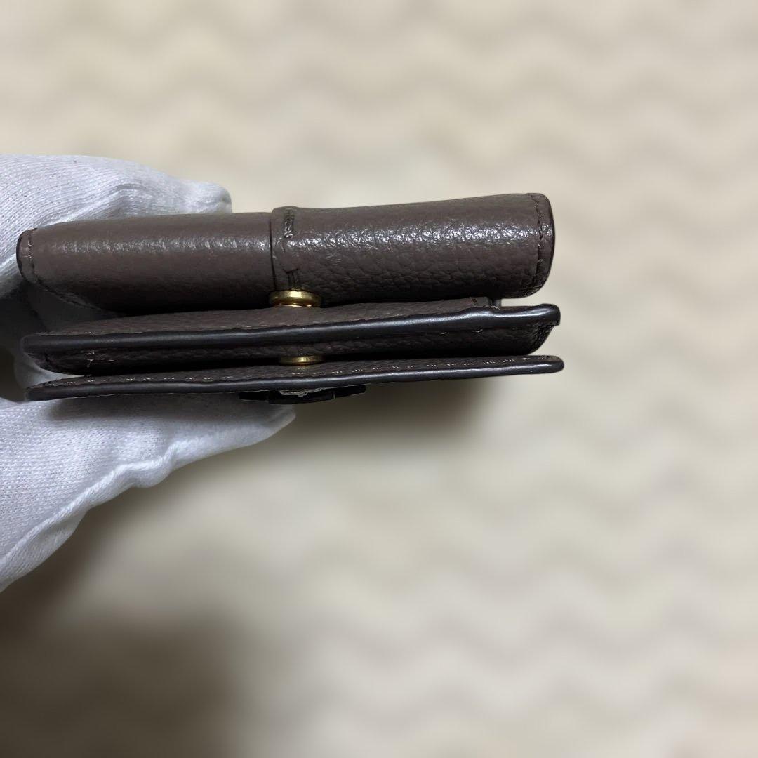 (美品)トリーバーチ　マックグロー　トライフォールド　ミニウォレット　折り財布