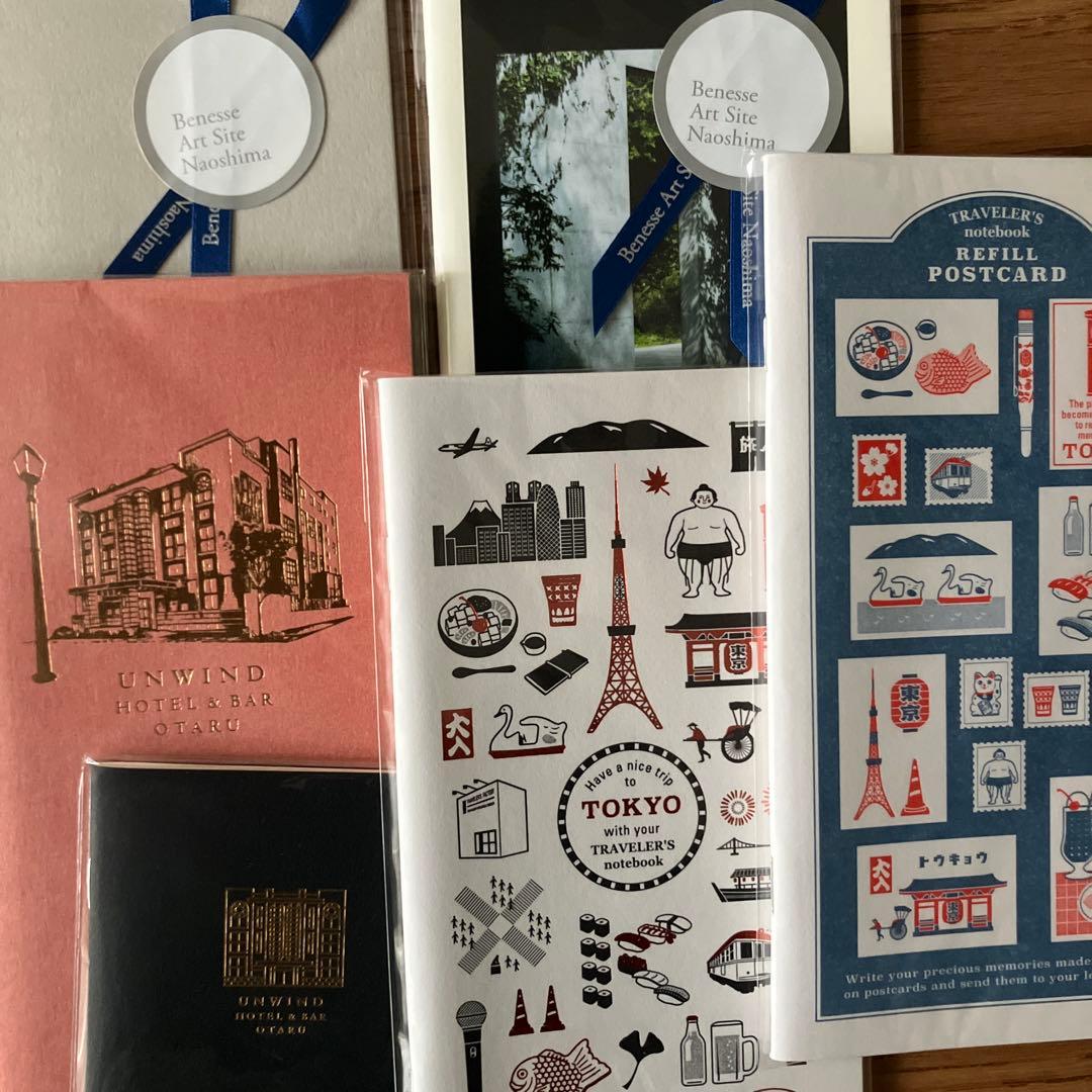 トラベラーズノー　リフィル　小樽　限定　東京　地中美術館