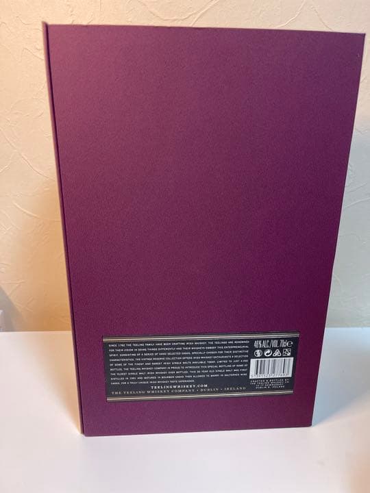 ティーリング30年　ヴィンテージリザーブ 1991 バーボンカスク
