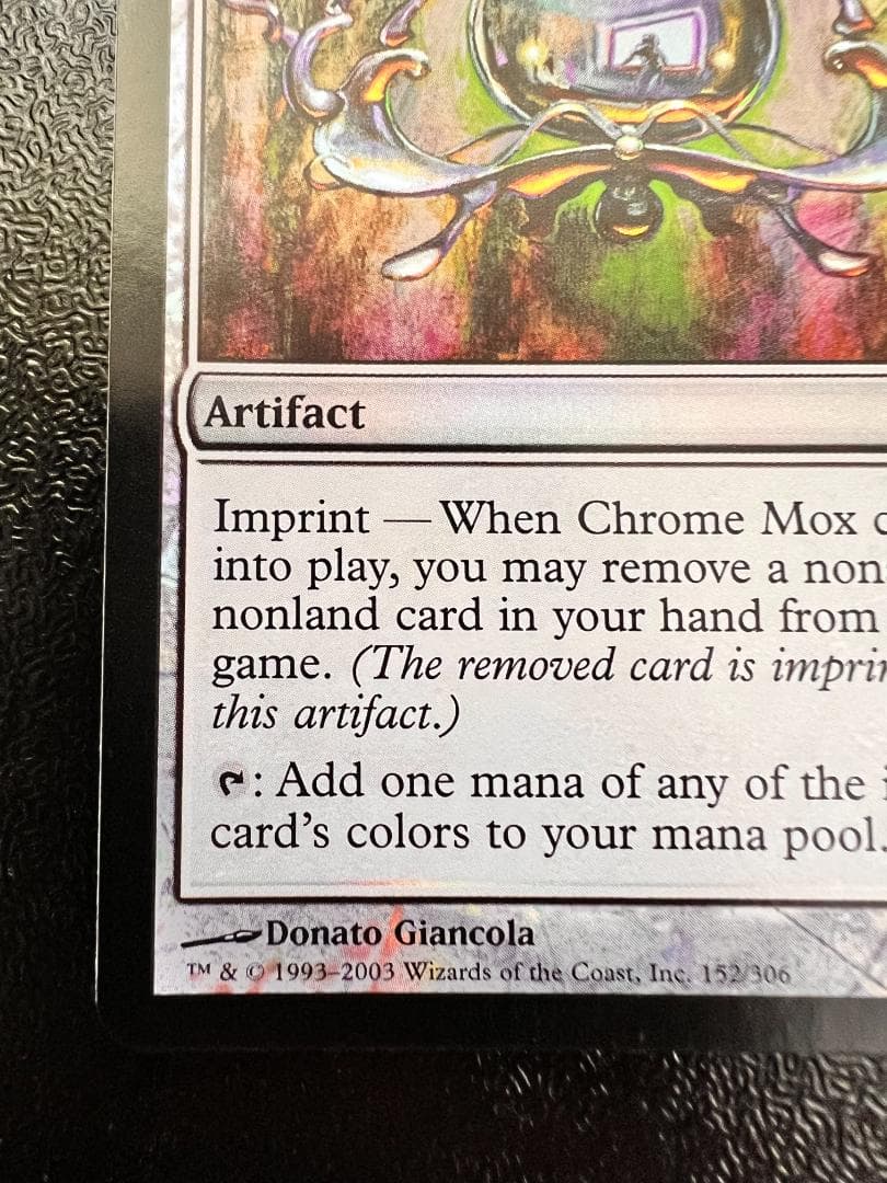 foil　初版「MRD」金属モックス/Chrome Mox　英語１枚