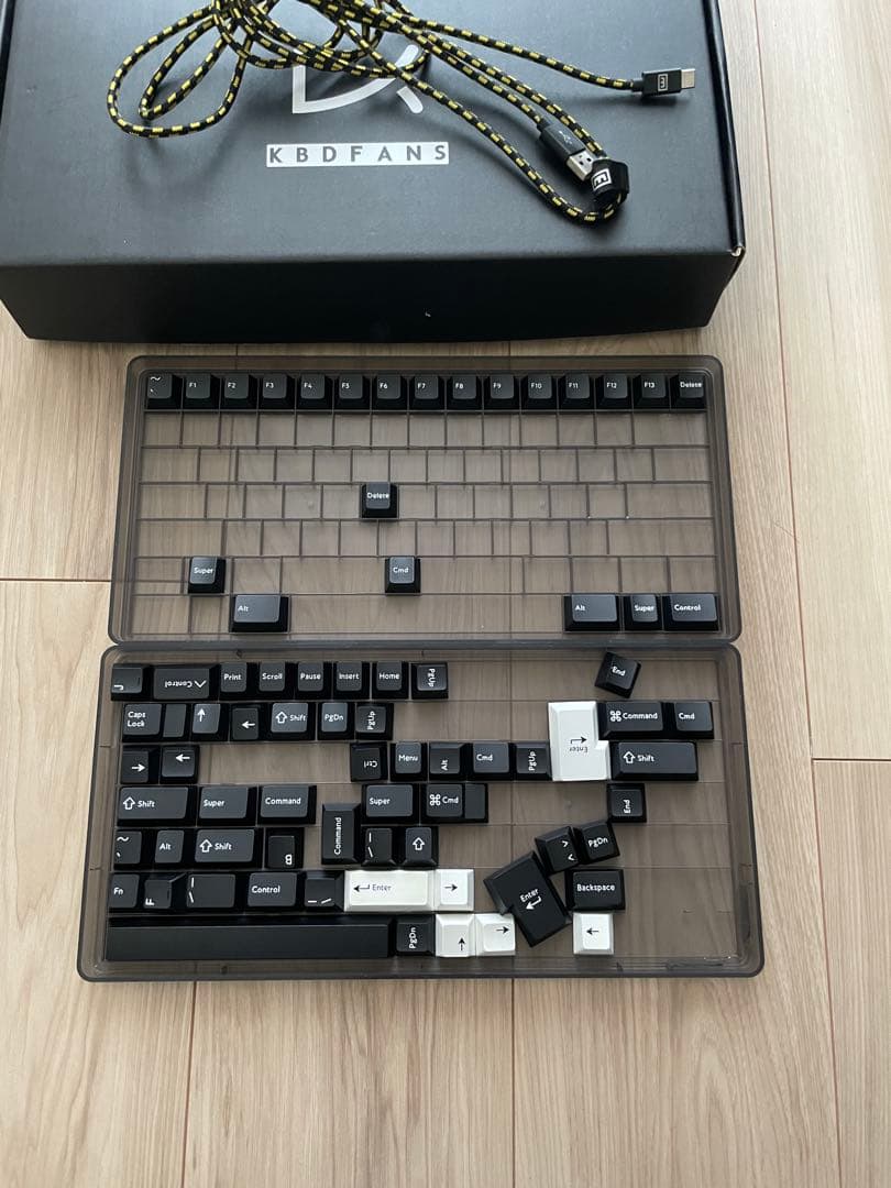 Wooting 60he+ カスタム