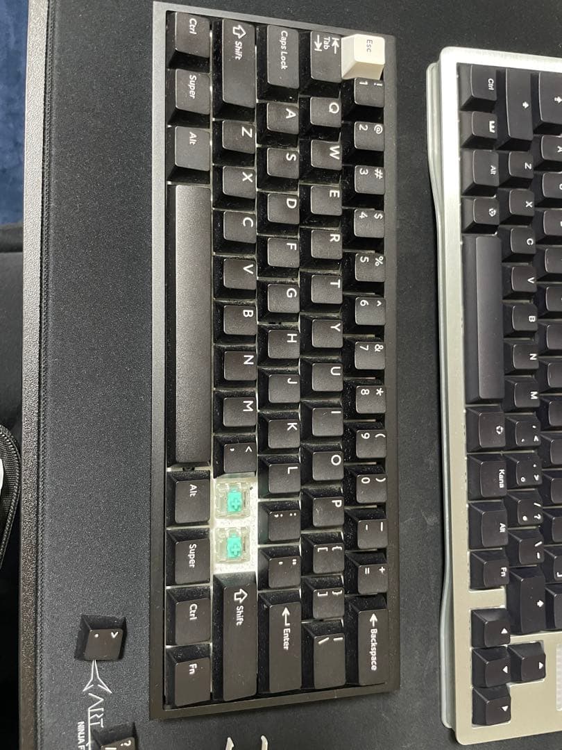 Wooting 60he+ カスタム