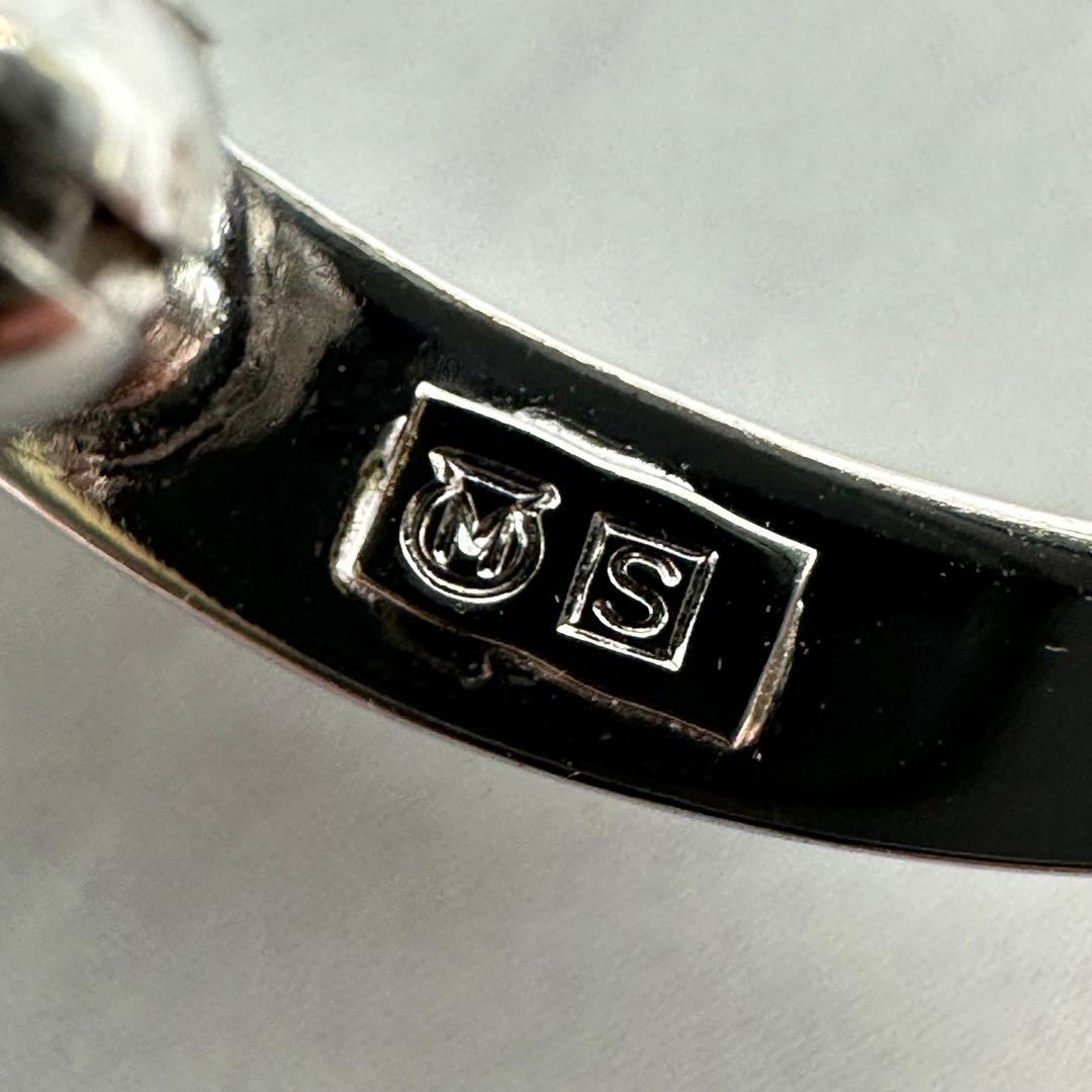 MIKIMOTO ミキモト ブローチ パール アコヤ真珠 サークル シルバー