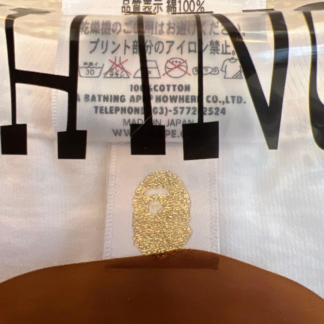 A BATHING APE ×PEANUTSスヌーピー Tシャツ M