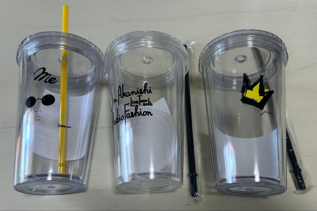 赤西仁　タンブラー3個セット