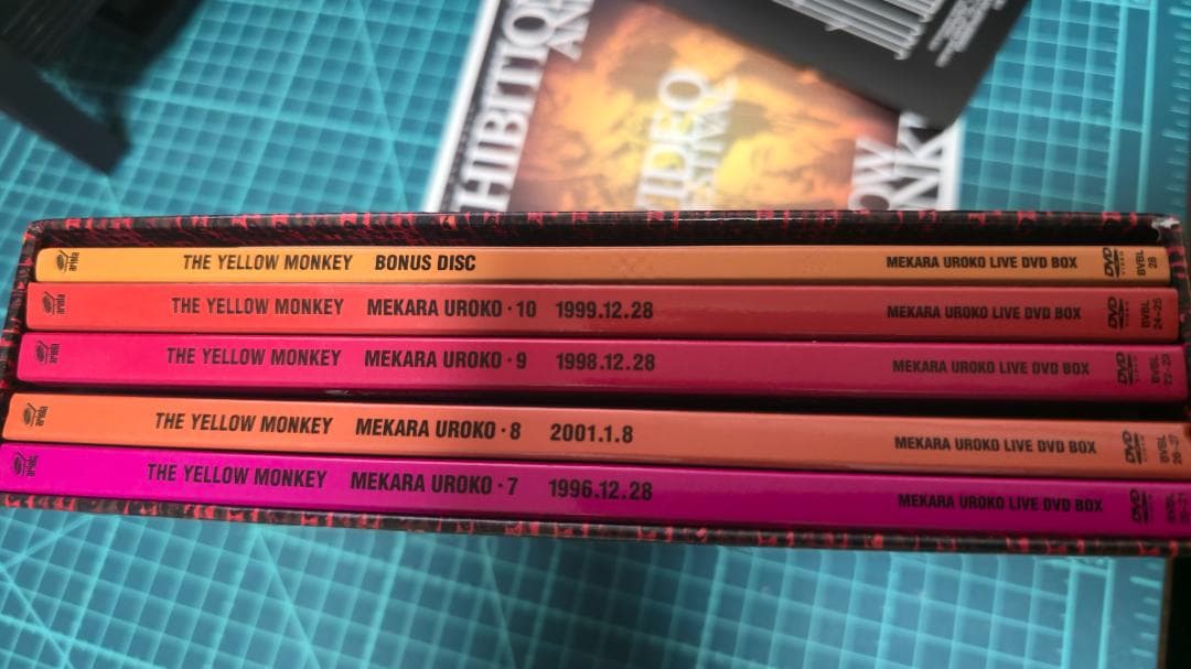 THE YELLOW MONKEY メカラウロコ LIVE DVD BOX 初版