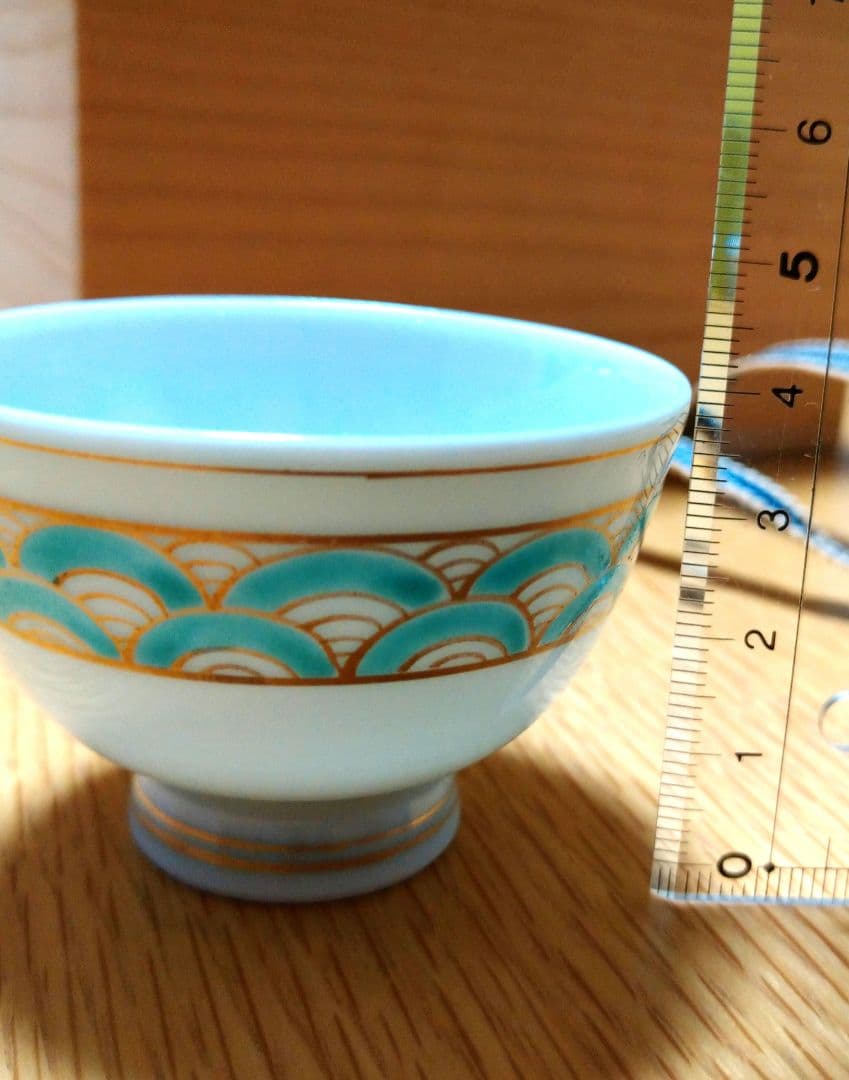 平安清昌　京焼　煎茶碗６客　茶道具