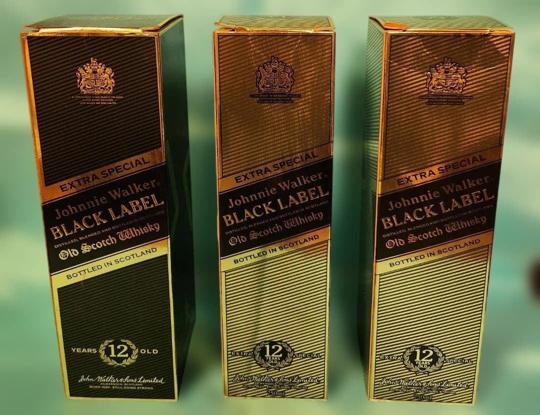 Johnnie Walker Black Label 12年 3本セット
