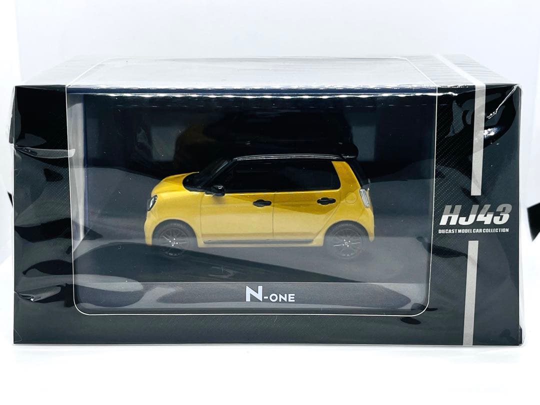 ホンダ N-ONE RS プレミアムイエローパール　ホビージャパン 1/43