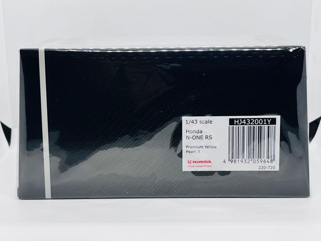 ホンダ N-ONE RS プレミアムイエローパール　ホビージャパン 1/43