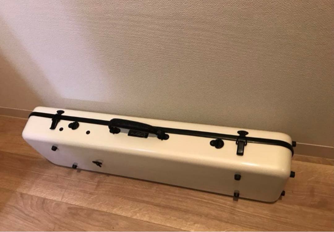 バイオリン ケース　ホワイト系　カーボンマック　白　(ケースのみ)