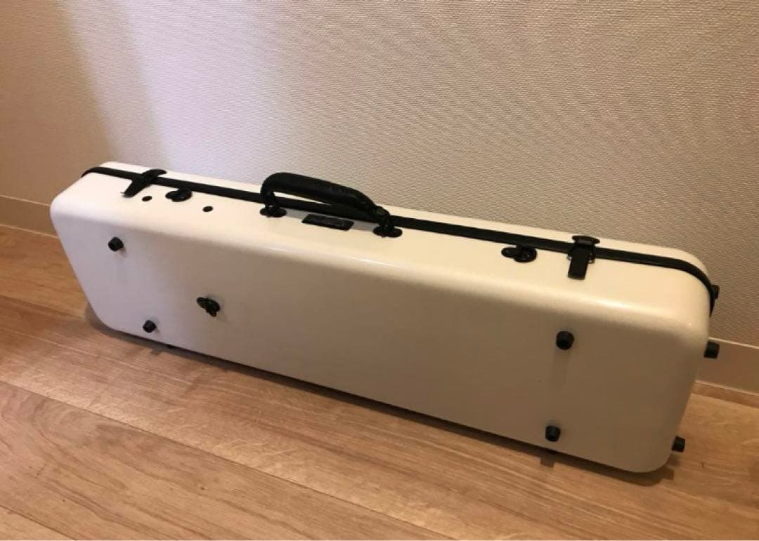 バイオリン ケース　ホワイト系　カーボンマック　白　(ケースのみ)