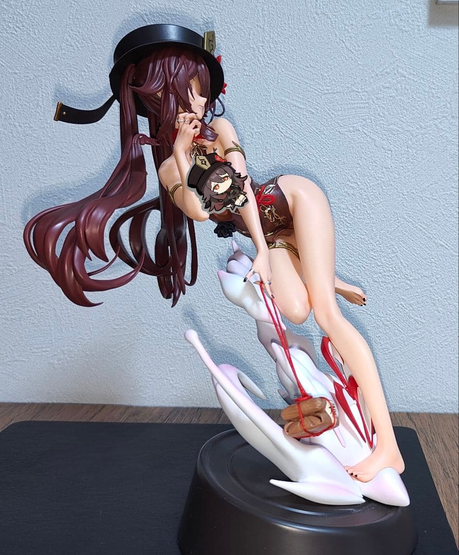 ニ*シ様 原神 胡桃 1/6 スタチュー B版 フィギュア（頭はA版）