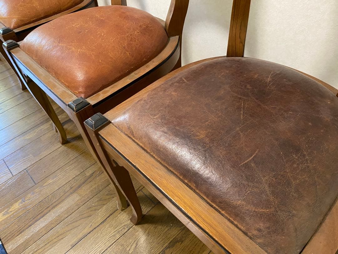 アンティーク　椅子　4客