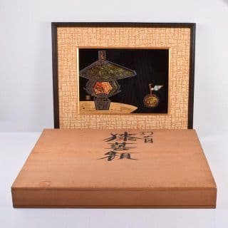 灯の目 漆芸作品